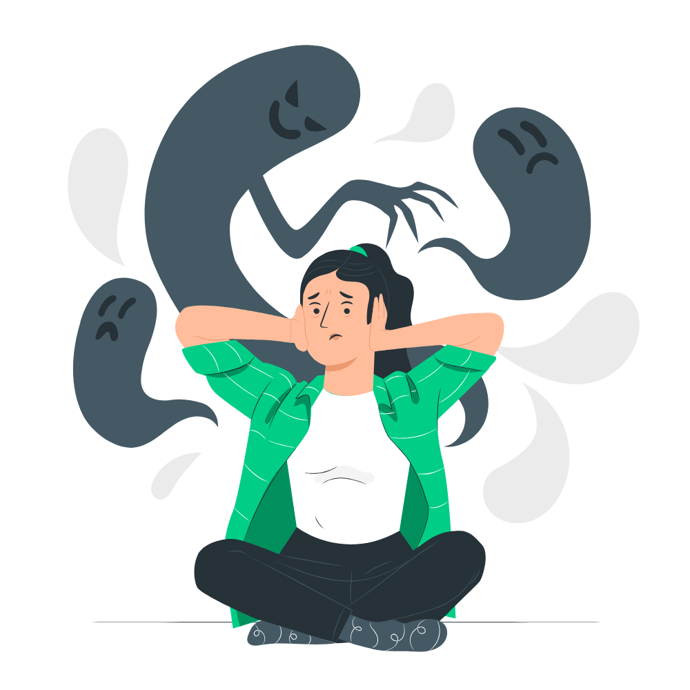 Ilustrasi kesehatan mental remaja